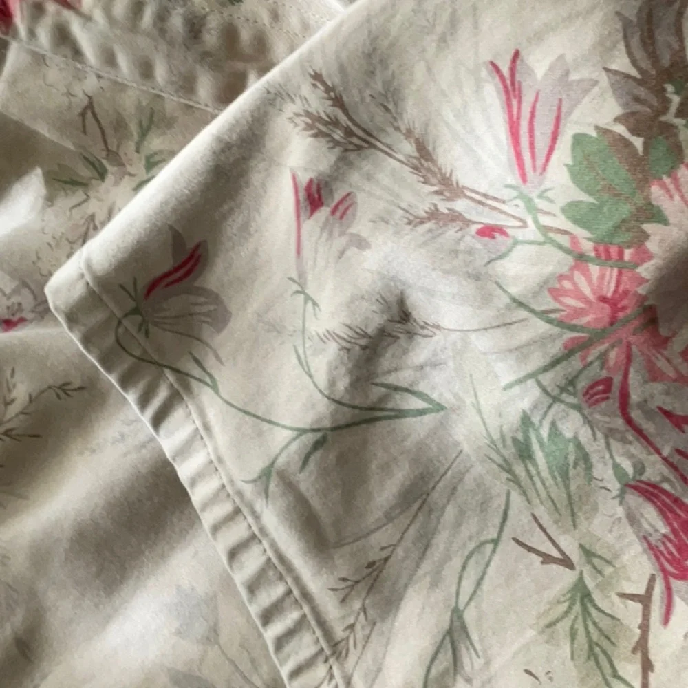 Polo Ralph Lauren Floral Straight Leg Pants - Pink and Tan - Picture 12 of 12